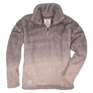 NWT SIMPLY SOUTHERN OMBRE PULLOVER GRAY SIZE LARGE
